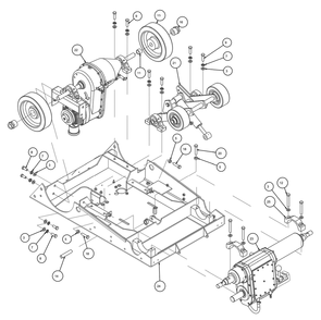 Section 27 Diagram and Parts List for MK-4020KBG 167420-20G MK Diamond Concrete Saw